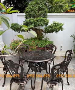 Bộ Bàn 6 Ghế Nhôm Đúc ND-11