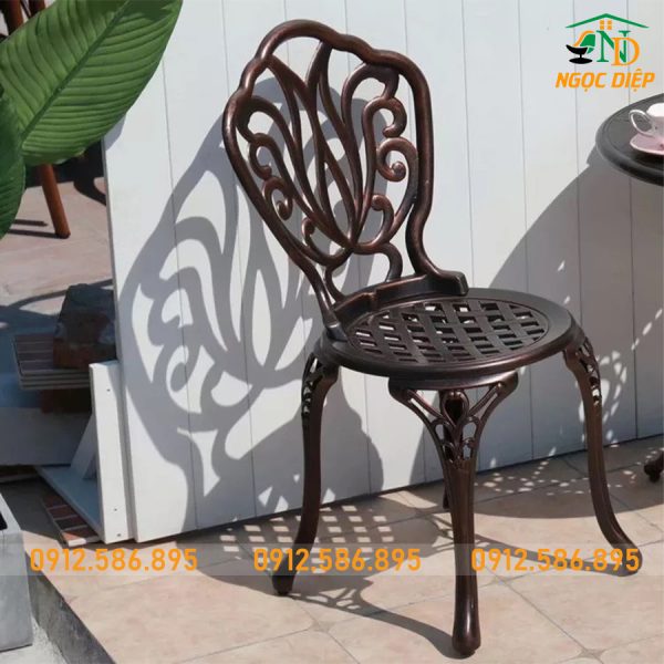 Bàn Ghế Nhôm Đúc ND-01 - Ảnh 3