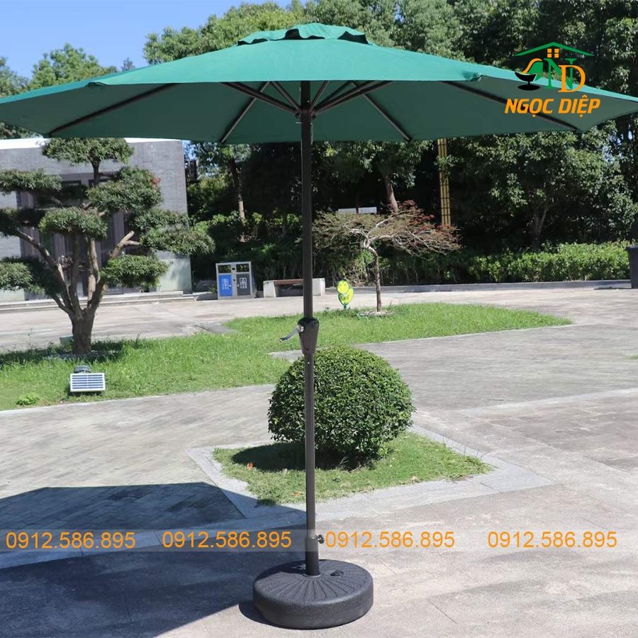 Ô dù ngoài trời Ngọc Diệp không chỉ chống gió mạnh mà còn bền đẹp