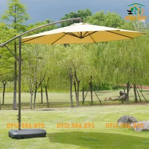 Ô Dù Tròn Khung Ống Sắt Mạ Kẽm OD-06