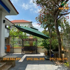Ô Dù Lệch Tâm Khung Hợp Kim Nhôm Đúc OD-11