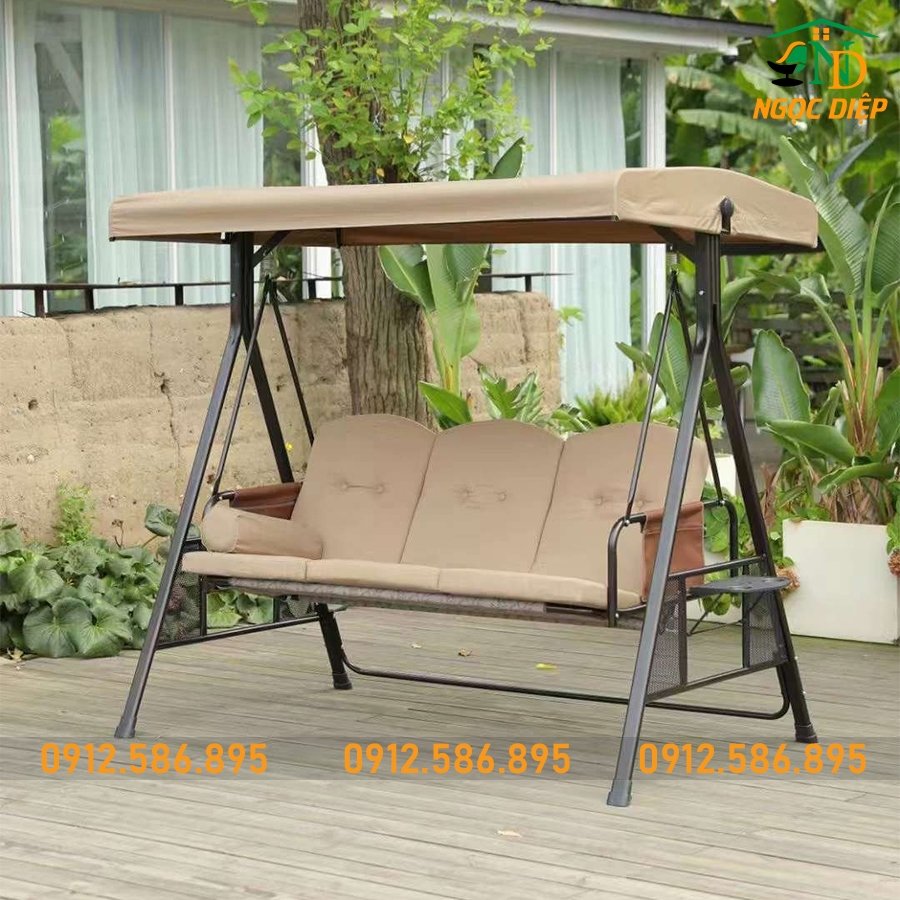 mẫu xích đu sắt đơn giản