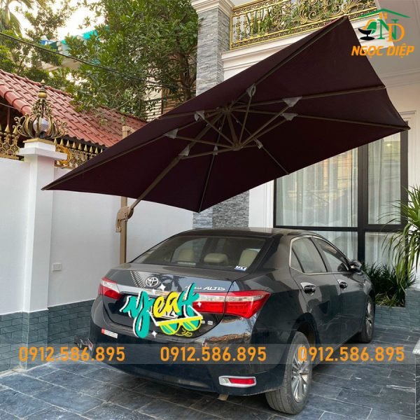 Ô Dù Lệch Tâm Khung Hợp Kim Nhôm Đúc OD-13