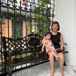Giao hàng và lắp đặt Ghế băng dài cho gia đình khác hàng ở Tp Vĩnh Yên