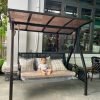 Lắp Đặt Bộ Xích Đu 3 chỗ ngồi nhôm  đúc tại Tp Bắc Giang