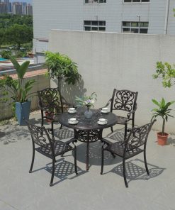 Bàn Ghế Nhôm Đúc