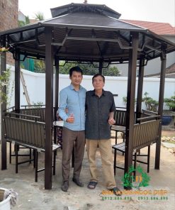 Bộ Nhà Chòi Bát Giác giao cho chị khách ở Hà Nội tháng cuối năm ạ
