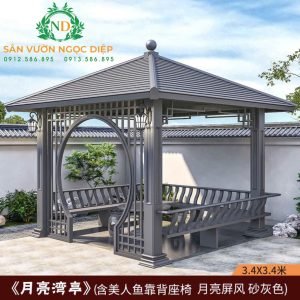 NHÀ CHÒI VUÔNG- CỬA VÒM