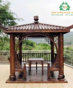 Nhà chòi vuông- Cửa vòm