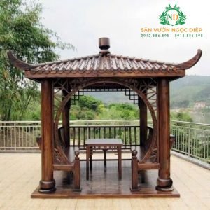 Nhà chòi vuông- Cửa vòm