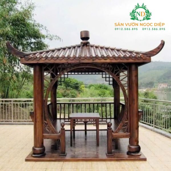 Nhà chòi vuông- Cửa vòm