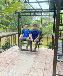 Bộ nhà chòi kết hợp xích đu tại Ba Vì- Hà Nội đã được bàn giao