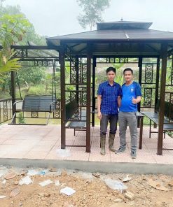 Alternative view of Bộ nhà chòi kết hợp xích đu tại Ba Vì- Hà Nội đã được bàn giao